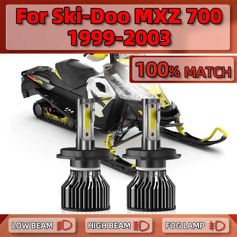 Ski-Doo MXZ 700 1999 2000 2001 2002 2003,  ο  ڵ , 20000LM H4 LED Ʈ , 120W, 12V